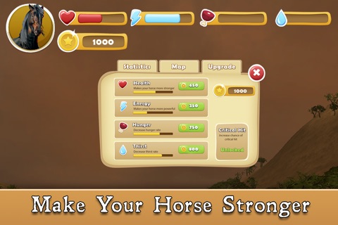 Wild African Horse: Animal Simulator 2017 Full screenshot 3