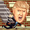 Trump's Stair Climb Race - Donald Trump is on the Run to Jump the Wall 2!