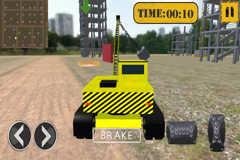 Demolition Crane - Wrecking Ball Game 3D screenshot 2