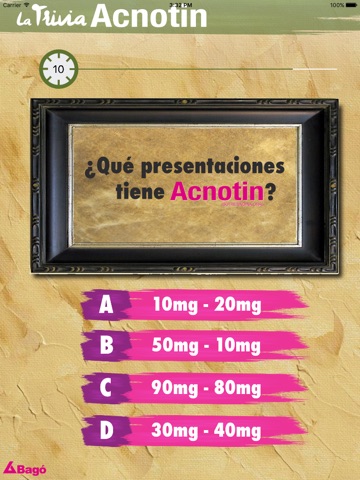 Acnotin Trivia screenshot 4