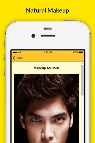 Men's Makeup - Natural Makeup screenshot 3