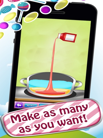 Candy floss dessert treats maker - Satisfy the sweet cravings! iPad paid version screenshot 2