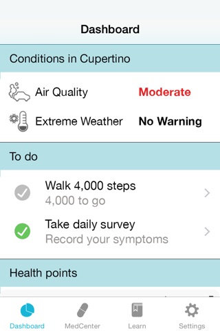 COPD Navigator screenshot 2