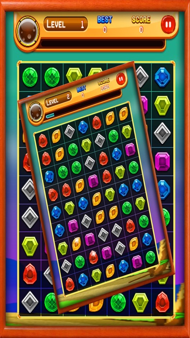 Gems Crush Match Mania 1.2 IOS -