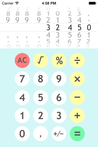 Picker Calculator with animated display screenshot 3