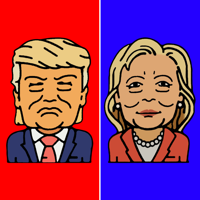 Trump vs Hillary - Presidential Race