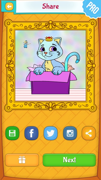 Cat Coloring Pages Pro screenshot-3