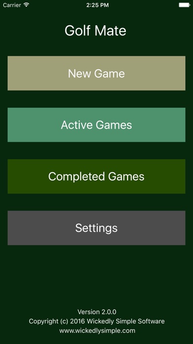 Golf Mate screenshot1