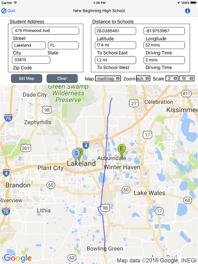 New Beginning High School Locations