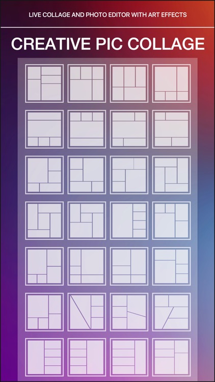 Instant Pic Collage Maker Pro - live collage and photo editor with art effects screenshot-4