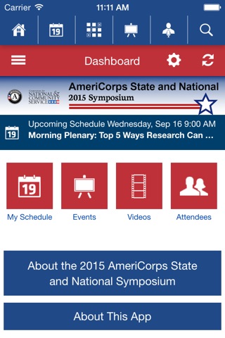 2015 AmeriCorps State and National Symposium screenshot 2