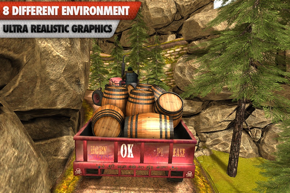Truck Driver 3D : Offroad screenshot 3