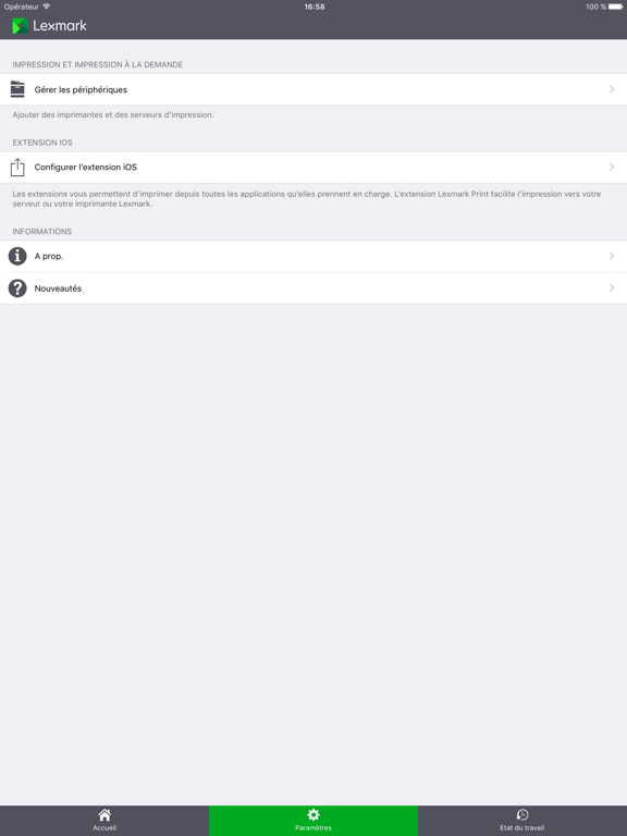 Screenshot #6 pour Lexmark Mobile Print