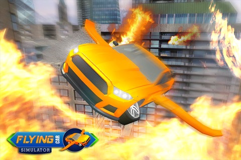 Flying Car Simulator – Futuristic Extreme Flight like an f16 Airplane jet Pilot screenshot 3