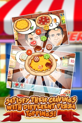 Trump's Pizza Restaurant Dash - 2016 Election on the Run Wall Cooking Game! screenshot 4