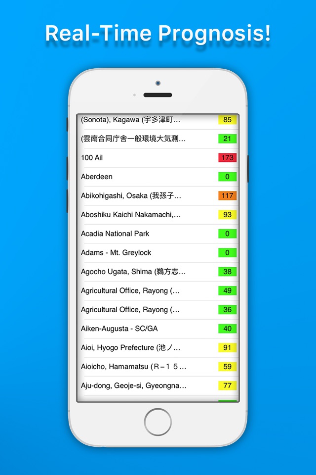 Air Quality Index – International PM-Pollution screenshot 2