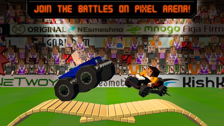 Pixel Car Fighting Arena 3D Full