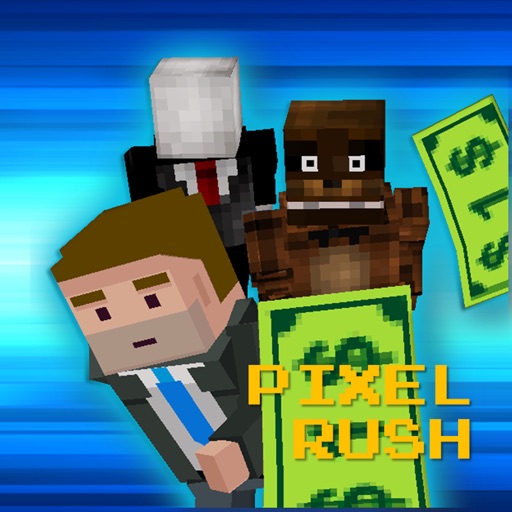 Pixel Rush & Cash - MINI RUN GAME icon