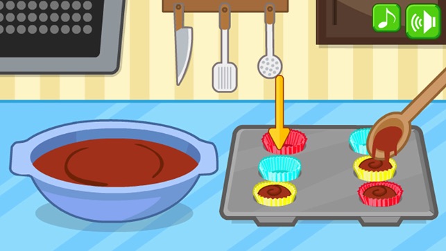 Chocolate Cupcake Maker Game