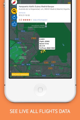 Spain Flights : Iberia, Air Europa, Easyjet Flight Tracker & Air Radar screenshot 3