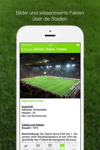 Stadion to go - Die deutschen Fußball Stadien in der Tasche screenshot 4