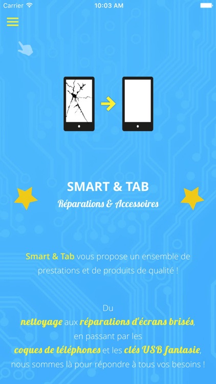 Smart and tab