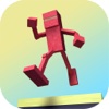 Blocky Running Chameleon Human Thief - Acrobatics Marvelous Arcade Game