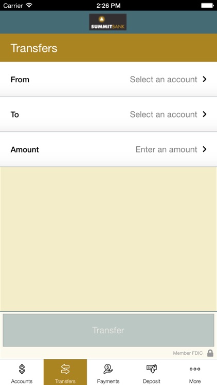 Summit Bank (OR) Mobile Banking screenshot-4