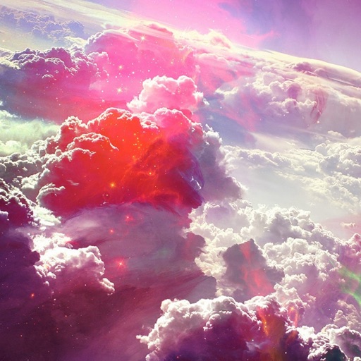 Colorful Clouds And Stars Wallpapers HD: Quotes Backgrounds with Art Pictures icon