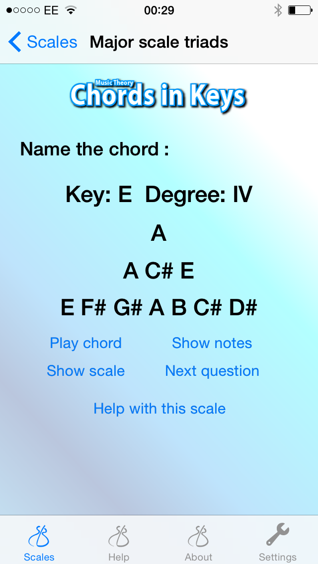 How to cancel & delete Music Theory - Chords in Keys from iphone & ipad 2