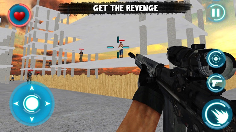 Real City Gang War shooter screenshot-3