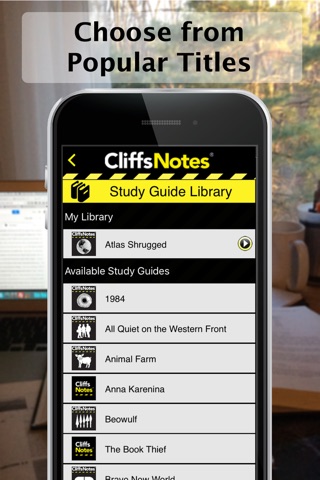 CliffsNotes Study Guides: Hunger Games, Huck Finn, and much more screenshot 2