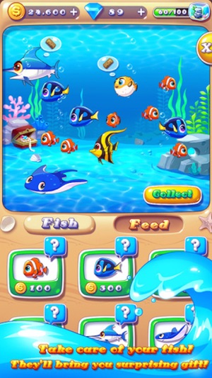 Ocean Joy - 3 match Mermaid splash puzzle game(圖4)-速報App