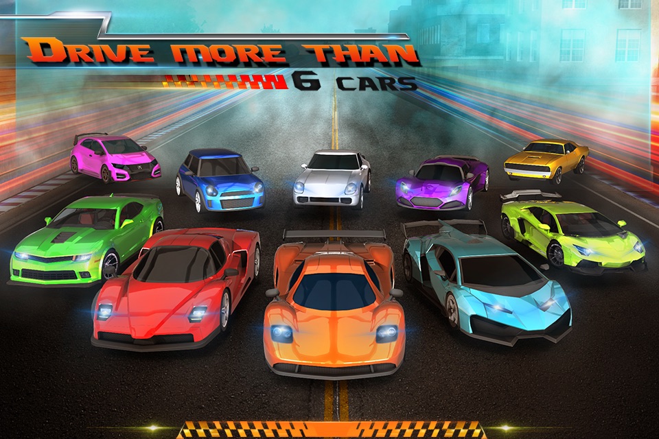 Racing in City 3D screenshot 3
