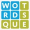 Your goal is to complete quests by finding all the correct words