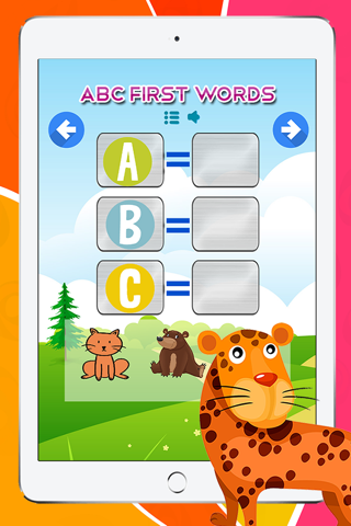 ABC First Words Puzzles for Toddlers and Kids screenshot 2