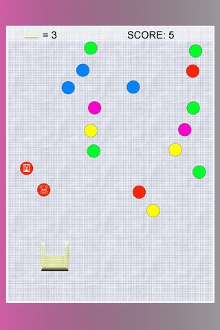 Catch the doodle balls! - Free screenshot 4
