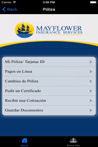 Mayflower Insurance screenshot 4