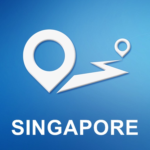 Singapore Offline GPS Navigation & Maps icon