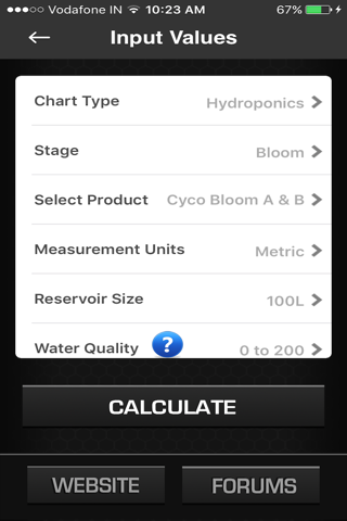 Cyco Nutrient Calculator screenshot 2