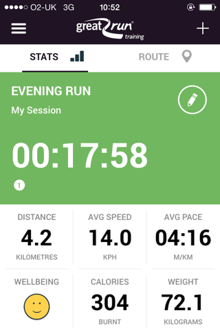 Great Run Training – GPS Training Tracker screenshot 3
