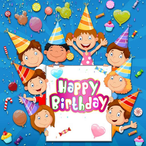 Happy Birthday Cards & Greetings For Kids icon