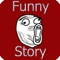 If you want to improve your skill English, you can use Funny Story-Learning English application