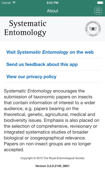 Systematic Entomology