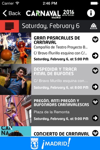 Carnaval Madrid screenshot 3