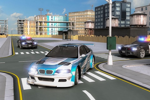 Theft Crime & American Cops car Driving Simulator screenshot 2