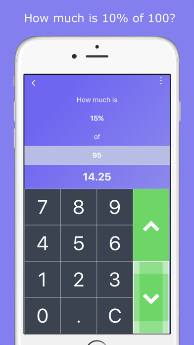 Easy Percentage Calculator Screenshot 2