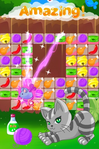 Kitty Cat Adventures: Match 3 screenshot 3