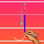 Trace Letter LV 10, Lowercase