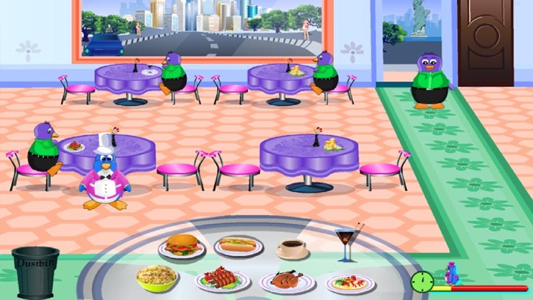 Penguin Restaurant Game